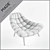 Sleek Kolton Chair - Modern Comfort 3D model small image 3