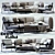 Title: St Germain Sofa & Daytona Armchair Set 3D model small image 1