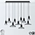 Elegant Shadows Pendant Lights 3D model small image 1