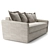 Modern Italian Sofa Bed 3D model small image 2