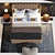 Luxury King Size Bed - MERIDIANI LAUREN 3D model small image 2