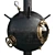 Vintage Steampunk Loft Network 3D model small image 3