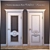 Classic Style Patina Internal Door 3D model small image 1