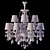 Luxurious Swarovski Strass Chandelier 3D model small image 2