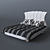 Luxury Italian Leon Bed by Corte Zari 3D model small image 1