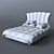 Luxury Italian Leon Bed by Corte Zari 3D model small image 2