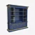 Colombo Stile ARR 09 Glass Door Bookcase 3D model small image 1