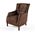 Modern Chelsea Armchair 3D model small image 1