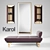 Italian Bathroom Furniture Collection: Karol Bania 3D model small image 2