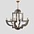 Exquisite Lido Chandelier: Niermann Weeks Masterpiece 3D model small image 1