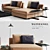 Walter Knoll Tama Living Sofa: Elegant Comfort for Your Home 3D model small image 2