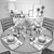 Modern Costa Dining Set 3D model small image 3