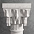 Ottoman-Style Mosque Column 3D model small image 1