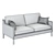 Corona Render Open Stack Sofa 3D model small image 3