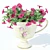 Petunia Tea Cup 3D model small image 1