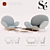 Elegant Stay Sofa: Invitation to Sit 3D model small image 3