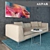 Elegant ALIVAR Cloud Sofa Set 3D model small image 2
