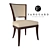 Vanguard Leland Side Chair: Impeccable Style and Comfort 3D model small image 1