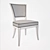 Vanguard Leland Side Chair: Impeccable Style and Comfort 3D model small image 2