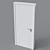 Modern White 3D Door 3D model small image 1