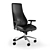 Flash Furniture Swivel Executive Chair | High Back Leather Office Chair 3D model small image 1