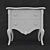 Elegant French 2-Drawer Chest by Hooker 3D model small image 3