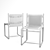 Hudson Clive Leather Chair 3D model small image 3