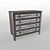 Modern Michael Weiss Four-Drawer Chest 3D model small image 1