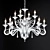 Jago Royal NCS 416 - Elegant Chrome Chandelier 3D model small image 1