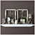 Elegant Provence Home Décor Set 3D model small image 1