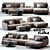 Modern Italian Ditre Elliot Sofa: Elegant & Comfortable 3D model small image 1