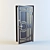 Uzkovka Metal Entrance Door 3D model small image 1