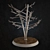 Ethereal Steel Tree Sculpture 3D model small image 1