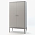 Sleek Arteriors Elle Cabinet 3D model small image 2