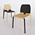 Donald Chair: Innovative Design, Eco-Friendly& Stackable 3D model small image 1