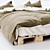 Euro Style Pallet Bed - Modernize Your Bedroom 3D model small image 3