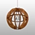 Modern Sphere Chandelier 3D model small image 1