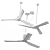 Designer Ventilator Fans (Set of 3) 3D model small image 2