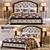 Liberty Amelia Queen Bed: Elegant and Luxurious 3D model small image 1