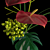 Glass Bowl Anthurium: Elegant Decorative Plant 3D model small image 2