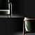 Elegant Neva Lounge Armchair 3D model small image 2