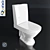 IDO Seven D Toilet: Modern and Stylish 3D model small image 1