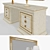 Elegant Neoclassic Toilet Set 3D model small image 2