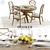 Modern Hooker Retropolitan Dining Set - 3D Models 3D model small image 1