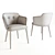 Elegant Porada Celine Armchair 3D model small image 2