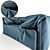 Modern Freeform Sofa for Cafes or Kids Room 3D model small image 2