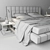 Molteni Wave Bed Set 3D model small image 3