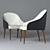 Elegant Judy Armchair 3D model small image 2