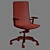 Modern Narbutas North Cape Office Armchair 3D model small image 2