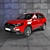 Mitsubishi Outlander: Powerful and Versatile 3D model small image 1